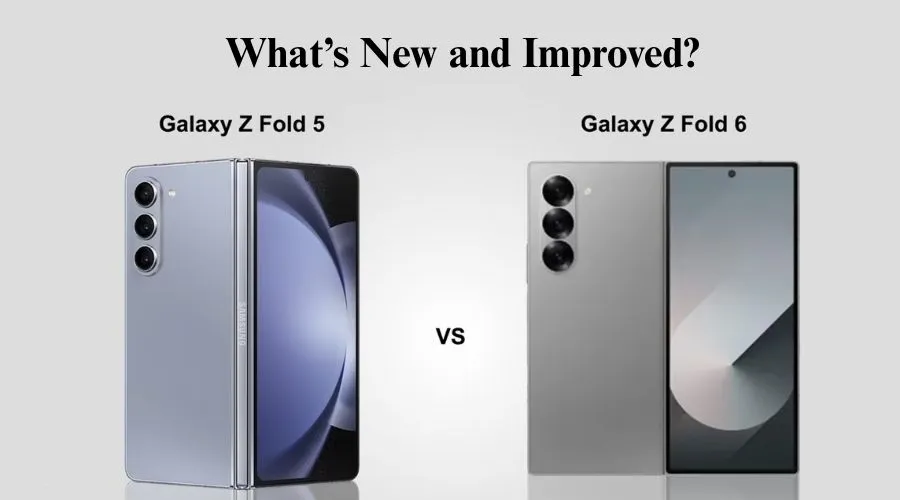 Galaxy Z Fold 5 vs Galaxy Z Fold 6