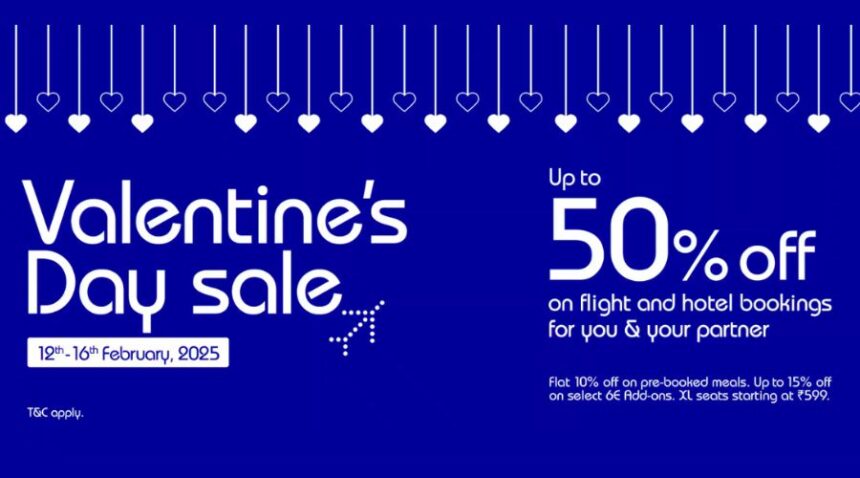 IndiGo Announced Valentine’s Day Sale 2025