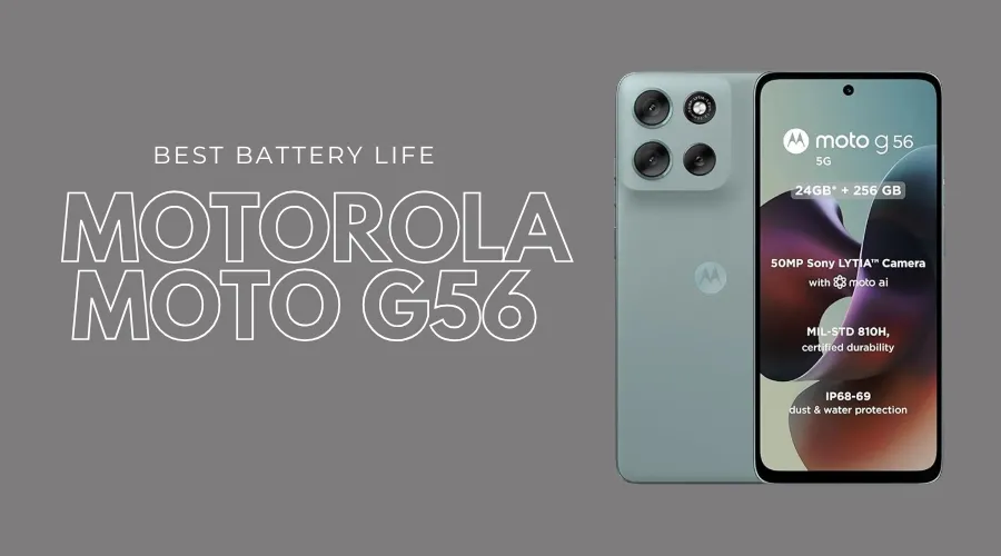 Motorola Moto G56 – Best Battery Life