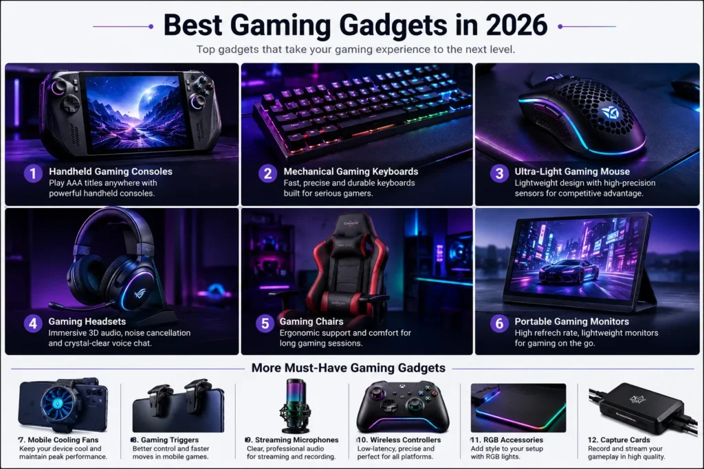 Best gaming gadgets
