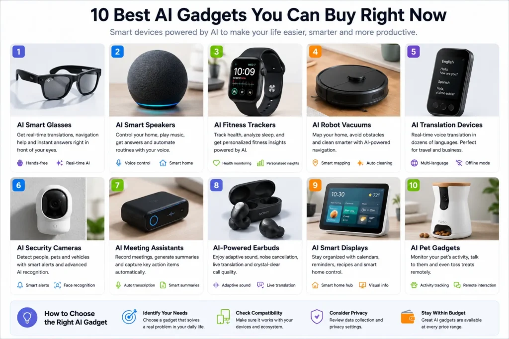 10 best AI gadgets to buy