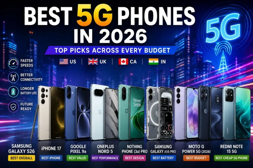 Best 5G phones of 2026