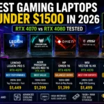 Best gaming laptops under $1500 2026