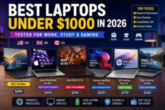 Best laptops under $1000 in 2026