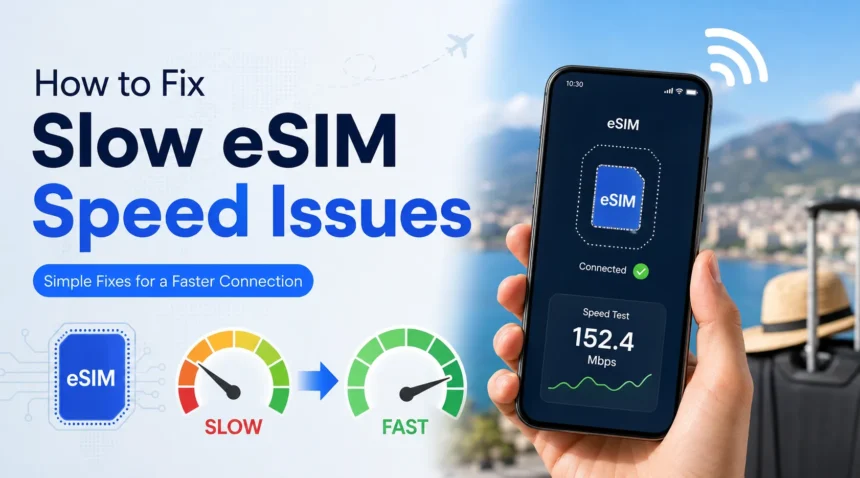 How to Fix Slow eSIM Speed Issues
