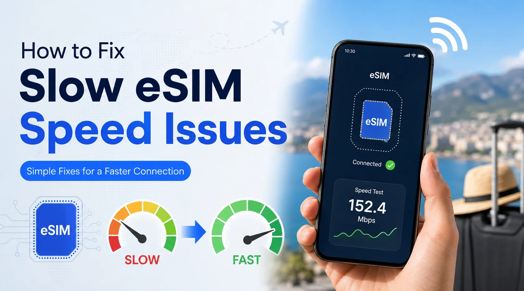 How to Fix Slow eSIM Speed Issues