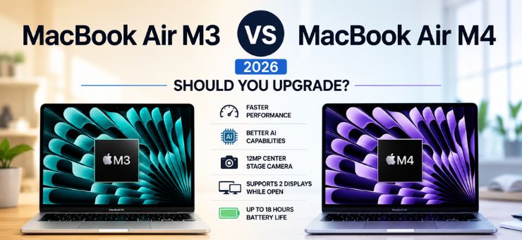 MacBook Air M3 vs MacBook Air M4