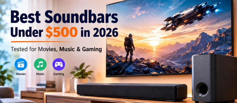 Best Soundbars Under $500 In 2026